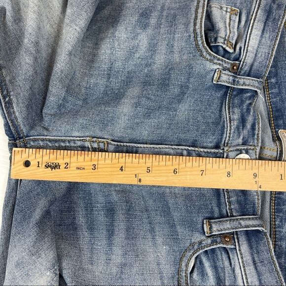Free People Skinny Jeans Frayed Raw Distressed Women’s Size 27 Blue - Picture 8 of 10